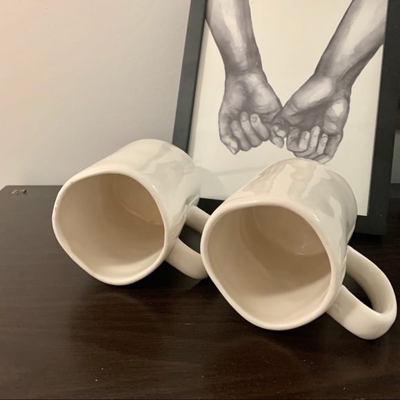 Rae Dunn bride and groom mugs - Picture 3 of 3